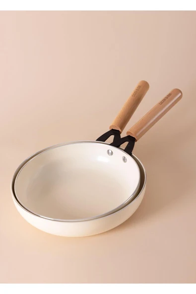 The mia cucina 5 parça tencere tava seti takımı çeyiz seti - Resim 4