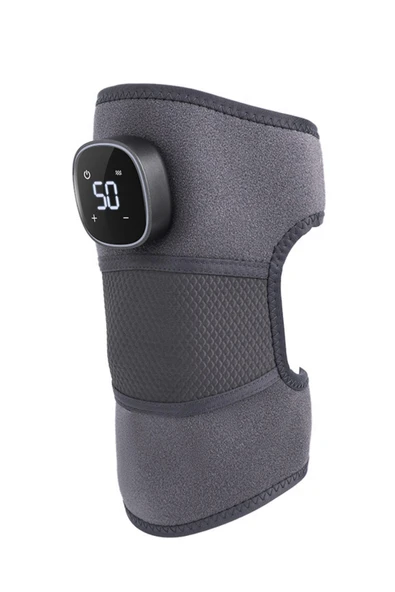 Glr HX001 Şarj Edilebilir Isıtmalı Titreşimli Diz Omuz Bacak Masaj Aleti | Sıcak Kompres ve Çoklu Modlar - 4