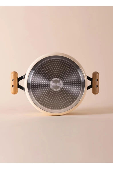 The mia cucina derin tencere 20 cm seramik yemek tenceresi indüksiyonlu ocaklara uyumlu - Resim 8