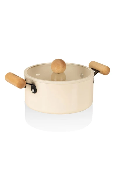 The mia cucina derin tencere 24 cm seramik kaplama ürün görseli