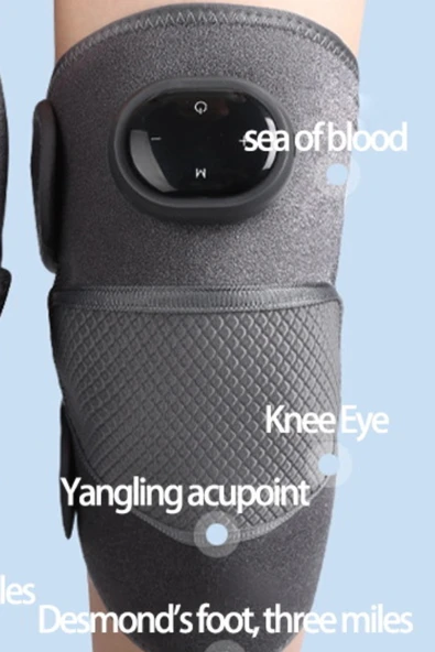 Glr D116 Diz Masaj Aleti | Isıtma, Titreşim ve Çoklu Modlu Sıcak Kompres Diz, Omuz, Dirsek Masaj Cihazı - 4