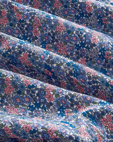 English Home Petit Chamomile Baskılı Tek Kişilik Pike Takımı 150x220 cm Pembe - Resim 5