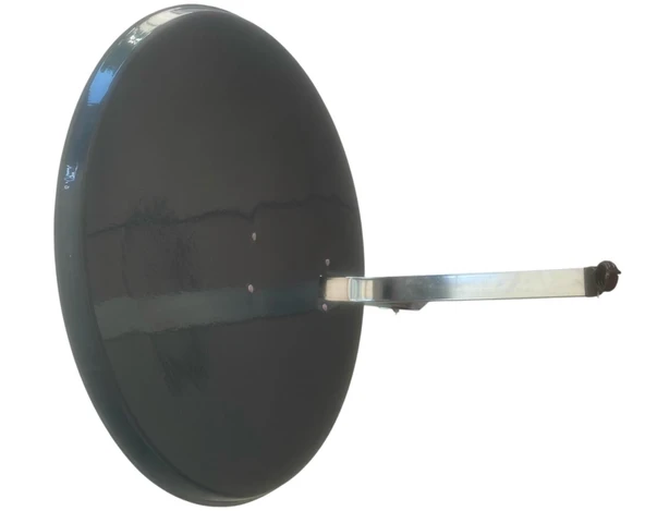 Kalın Saclı Siyah 80 cm Uydu Çanak Anteni - Resim 4