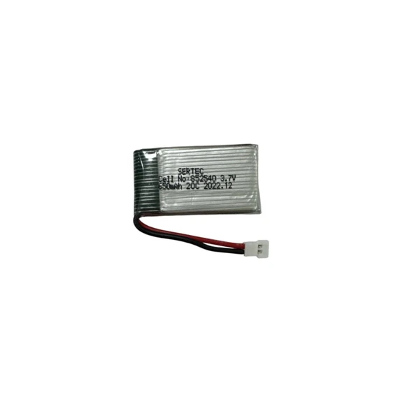 852540 / 3.7V - 650mAh - 20C BEYAZ SOKET