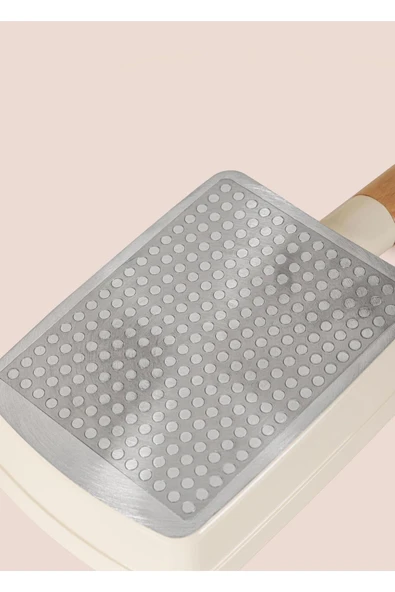 The mia cucina tava 14x9 cm seramik kaplama sos tavası indüksiyonlu ocaklara uyumlu - Resim 5