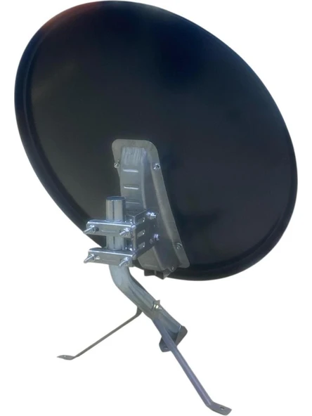 Kalın Saclı Siyah 70 cm Uydu Çanak Anteni ürün görseli