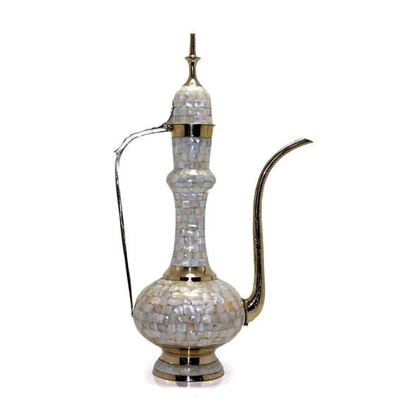 Pirinç Sedefli İbrik 55 Cm ürün görseli