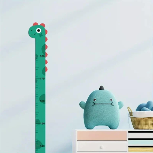 Sevimli Dinozor Boy Ölçüsü Sticker ürün görseli
