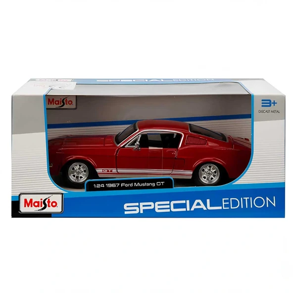NessiWorld 1:24 1967 Model Ford Mustang GT - Resim 5