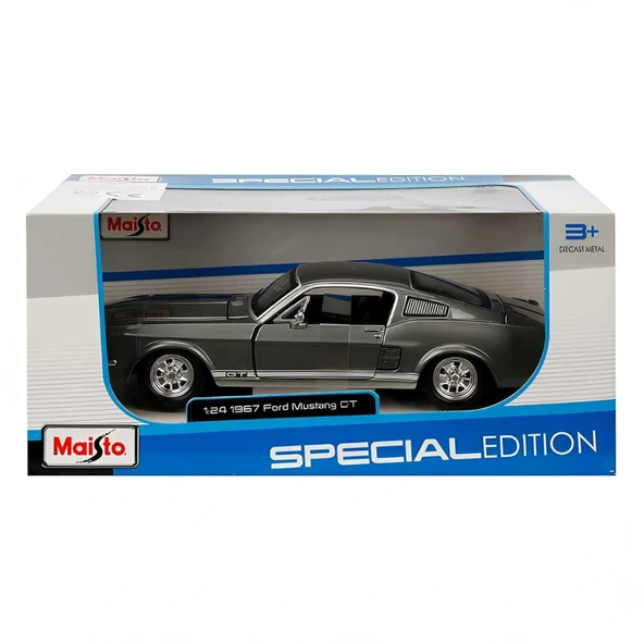 NessiWorld 1:24 1967 Model Ford Mustang GT - Resim 4