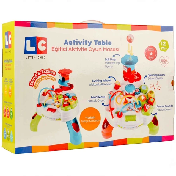 LC Türkçe Konuşan Eğitici Aktivite Masası - Resim 5