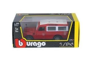 Bburago 1:24 Land Rover Series II Model Araba - Resim 3