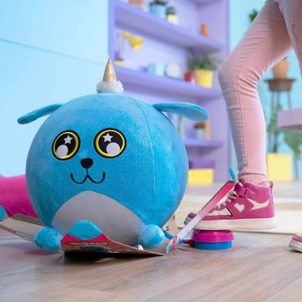 72028 Şişme Peluş Köpek XXL -NessiWorldman - Resim 4