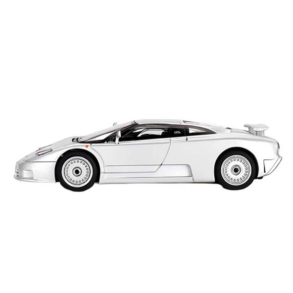 NessiWorld Gt 1:64 Bugatti EB110 GT Grigio Chiaro - Resim 2