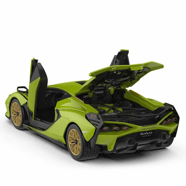 1:18 Lamborghini Sian FKP 37 Uzaktan Kumandalı Model Araç Montaj Kiti - Resim 3