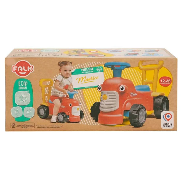 Falk Maurice Bingit Kırmızı Traktör - Resim 4