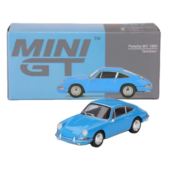 NessiWorld Gt 1/64 Porsche 901 1963 Quickblau - Resim 2