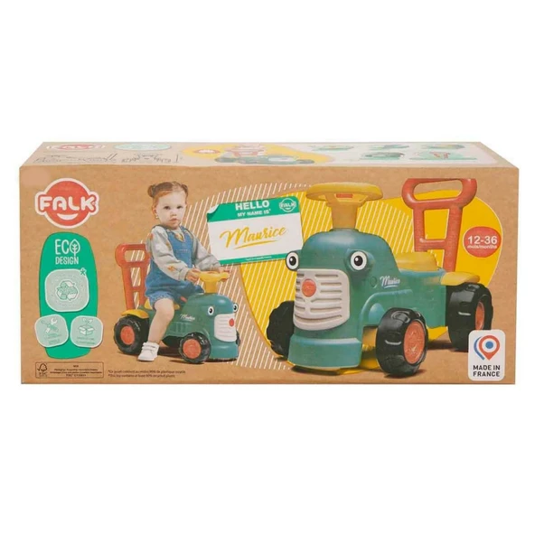 Falk Maurice Bingit Yeşil Traktör - Resim 4