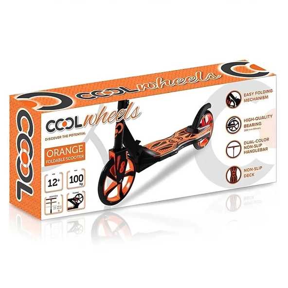 NessiWorld Scooter Turuncu - Resim 3
