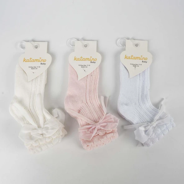 NessiWorld Aylina Aks File Bebek Soket Çorap (ADET FİYATIDIR) ürün görseli