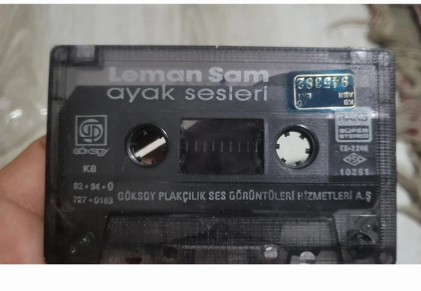 Orjinal Kaset leman sam ayak sesleri ikinci el ürün görseli
