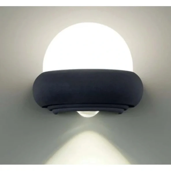 Horoz Forza-10 4200k Plastik Siyah Duvar Aplik 076-097-0010 312142