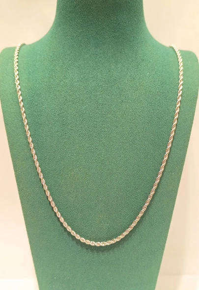 Monalisa Home Lüks Gösterişli Parlak Zincir Çelik Erkek Kolye ürün görseli 1