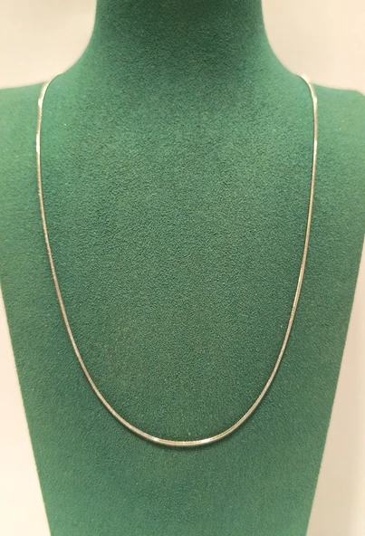 Monalisa Home Lüks Gösterişli Parlak Zincir Çelik Erkek Kolye ürün görseli 1