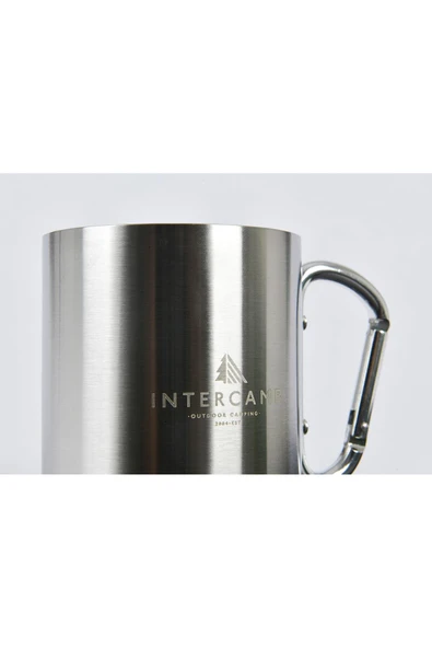 350 ml Çelik Kamp Bardağı, Paslanmaz Çelik Bardak, Kupa, - 5