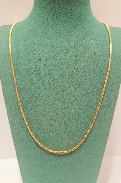 Monalisa Home Lüks Gösterişli Parlak Zincir Çelik Erkek Kolye ürün görseli 1