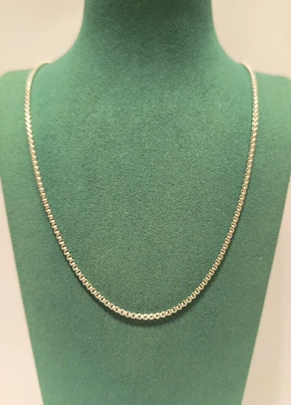 Monalisa Home Lüks Gösterişli Parlak Zincir Çelik Erkek Kolye ürün görseli 1