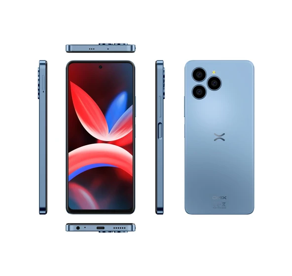 Omix X6 6 GB + 6 GB 128 GB (Omix Türkiye Garantili) Mavi 128 GB - Resim 3