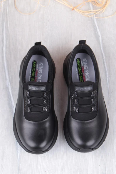 King Paolo I5209 Belis Comfort Hakiki Deri Kadın Ayakkabı - Resim 7