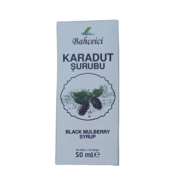 Bahçeiçi Karadut Şurubu 50 Ml.