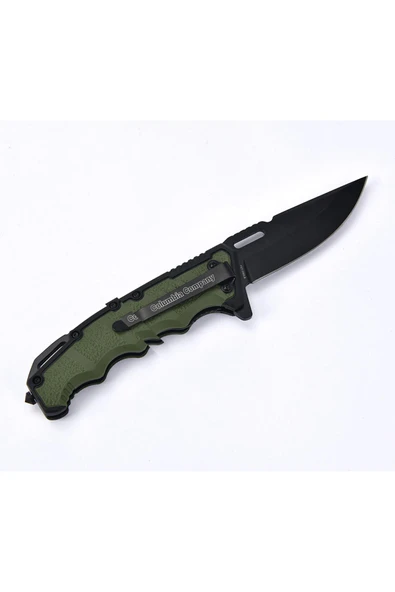 Columbia Kamp Bıçağı, Paslanmaz Çelik Bıçak, Av Bıçağı, Katlanır Çakı, Açık 22 cm, Kapalı 13 cm - Resim 3