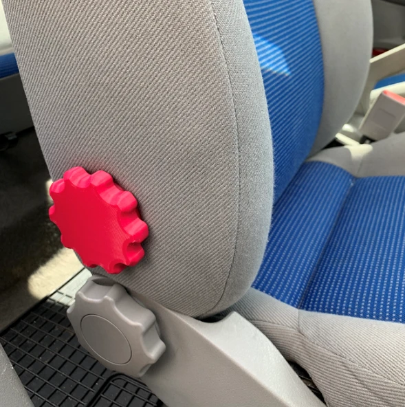 Golf koltuk sırt ayar çarkı makarası SİYAH renk 4822511 - 2