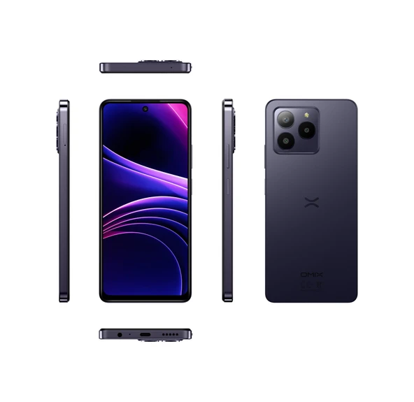 Omix X7 8 GB + 8 GB 128 GB (Omix Türkiye Garantili) Mor 128 GB - Resim 12