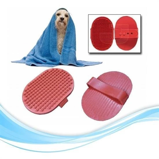 Ergonomik Masajlı Evcil Hayvan Kedi Köpek Yıkama Fırçası Aparatı - 2