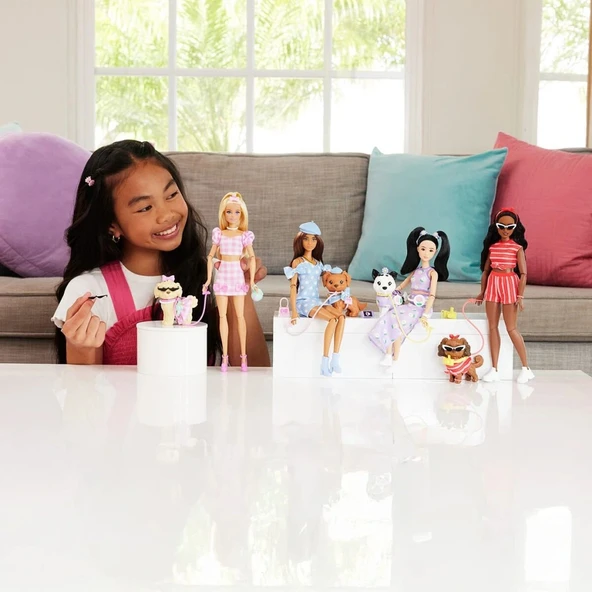 JFP38 Barbie Twinning Looks - Puantiye Teması - Resim 5