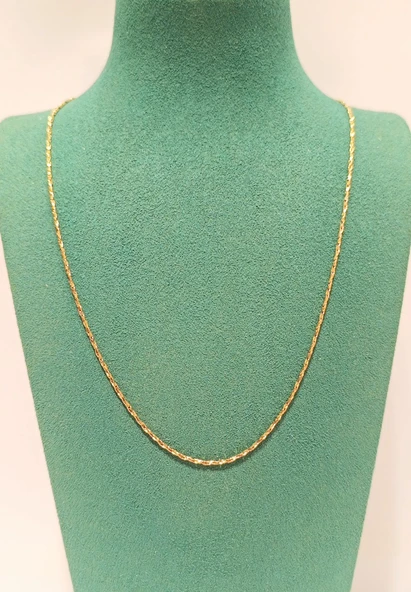 Monalisa Home Lüks Gösterişli Parlak Zincir Çelik Erkek Kolye ürün görseli 1