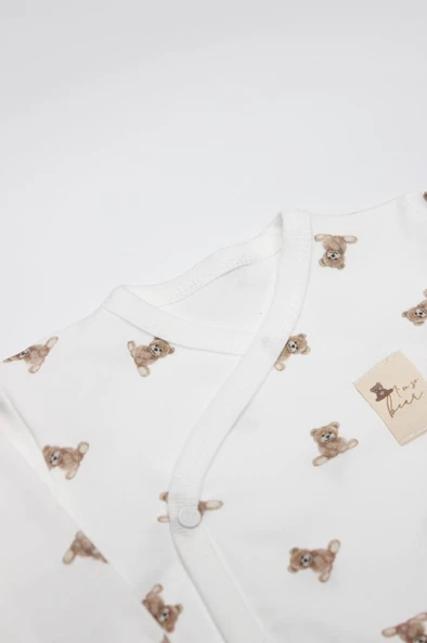 NessiWorld I Am So Bear 3'lü Takım 13103 Bej-Ekru - Resim 3