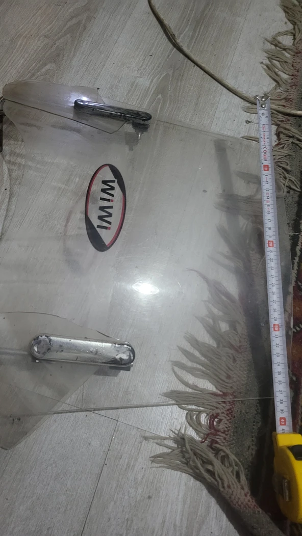 Wiwi motosiklet on cam siperlik ikinci el küçük boy - Resim 3