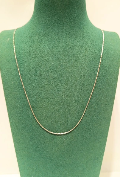 Monalisa Home Lüks Gösterişli Parlak Zincir Çelik Erkek Kolye ürün görseli 1