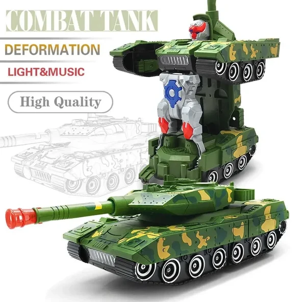 Robota Dönüşen Combat Tank Transformers