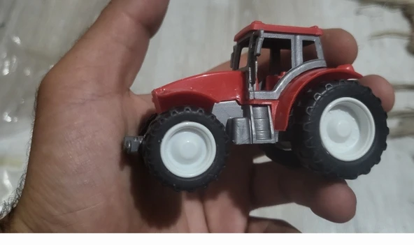Oyuncak traktör küçük plastik - Resim 2