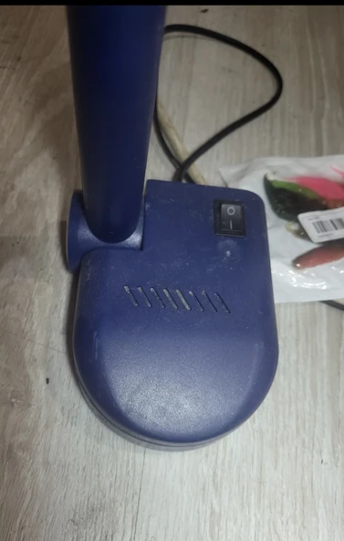 Masa lambası florasanli sağlam eski tip - Resim 3