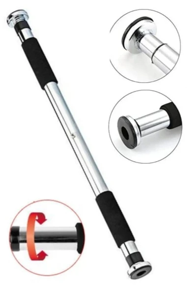 Kapı veya Koridora Takılıp Ayarlanabilen Demiri Barfiks Aleti Kapı Barfiksi - 7