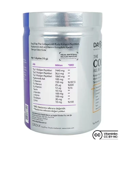 Day2Day The Collagen All Body 10gr x 45 Doz - 2