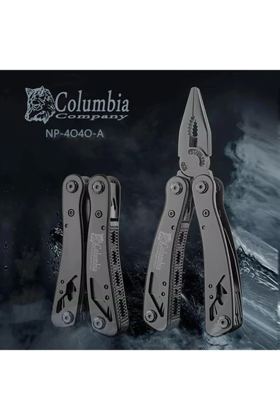 Columbia Çok Amaçlı El Aleti, 9 Multi Tool, Testere, Pense, Tornavida, - 6