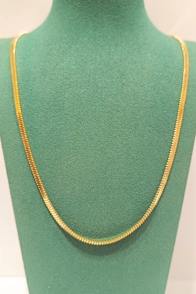 Monalisa Home Lüks Gösterişli Parlak Zincir Çelik Erkek Kolye ürün görseli 1